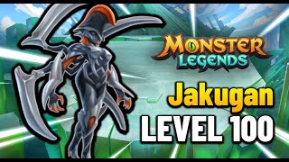 Jakugan Level 100 Legendary Monster Legends [upl. by Towland]