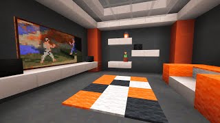 Minecraft How to Build a Modern Living Room [upl. by Larred912]