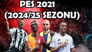 PES 2021 TRANSFER YAMASI V221 ÇIKTI PS45 24Haziran2024 güncellendi [upl. by Brawner18]