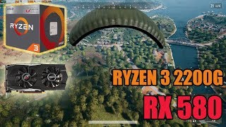 PUBG  RYZEN 3 2200G  RX 580  Ultra Setting 1080p [upl. by Malloy]