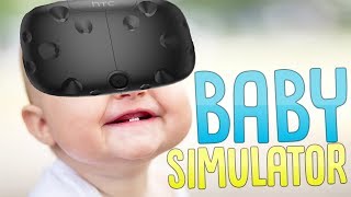 Being A Baby In Virtual Reality  Baby Hands Gameplay [upl. by Nivle17]