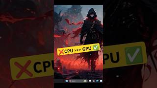 Run Windows Apps Faster amp Smoother Use Your GPU Instead of CPU 😵✅ [upl. by Gnuhn]