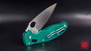 Spyderco Manix 2 Lightweight  CPM SPY27 [upl. by Milburt820]