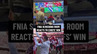 Behind the scenes FNIA reacts to Chiefs win 🤯 [upl. by Stearn527]