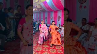 Wedding vibes 🥰 wedding dance bodosong assam shorts 1000subscriber subscribemychannel [upl. by Atreb322]