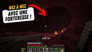 A peine passé le portail du Nether que je tombe sur une forteresse [upl. by Nibroc]