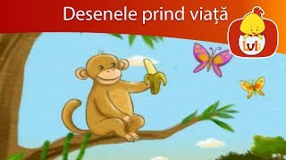 Desenele prind viață  În junglă pentru copii [upl. by Nigrom]