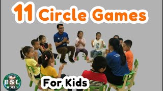 306  Top 11 ESL Circle Games for Kids [upl. by Rust]