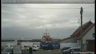 9 September 2024  Anstruther WeatherCam Timelapse [upl. by Carrol]