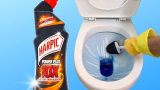 Harpic Power Plus X10 The Solution to Rid Your Toilet Limescale [upl. by Lucille]