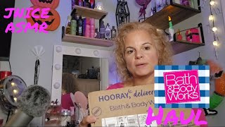 JNICE ASMR Bath amp Body Works Haul [upl. by Davies]