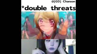 d4dj death threats meme but theres 2 of them [upl. by Nylla394]