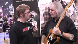 NAMM 11  Seymour Duncan Talks About the TeleGib and the JB and Jazz Pickups [upl. by Ennavoj]