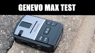 GENEVO MAX RADAR DETECTOR TEST [upl. by Ottilie]