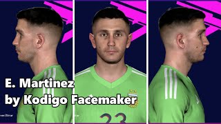 PES 2017  FACE E MARTINEZ [upl. by Pancho]