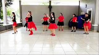 Bella Italia Line Dance Choreo by JMP KOR [upl. by Darbee]