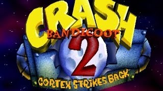 Crash Bandicoot 2  Complete 100 Walkthrough  All Gems All Boxes All Crystals [upl. by Oberstone]