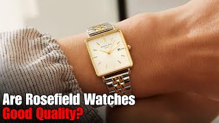 Are Rosefield Watches Good Quality [upl. by Sirtaeb]