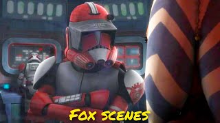 All Commander Fox scenes  The Clone Wars [upl. by Navac]