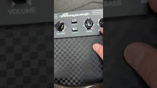 Ampeg Rocket Bass RB 210 2x10 500 watt Bass Combo Amp Review [upl. by Yelnek]