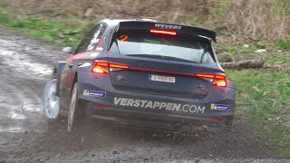 Rallye des Ardennes 2024  MISTAKES MOMENTS PUNCTURE  ACTION [upl. by Charlean]