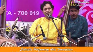 Shri Deborshee Bhattacharjee  Vocal  Raga Patdeep  Music Conference 2018 [upl. by Ellehcen752]