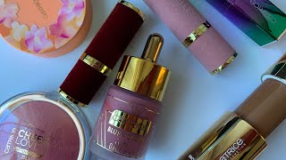 Catrice Cosmetics haul and review  festive treasures collection summer obsessions the joker etc [upl. by Fernande]