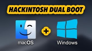 Dual Boot Windows and macOS  Hackintosh Tutorial [upl. by Norrehc]