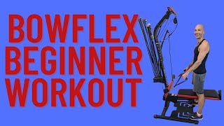 Beginner Bowflex Workout  20 min 8 exercises [upl. by Darrey]