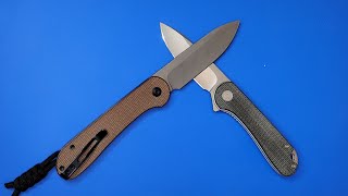 Civivi Elementum Button Lock v OG Elementum Micarta [upl. by Buddie]