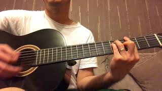 Valerie guitar rhythm track key of D [upl. by Capwell474]