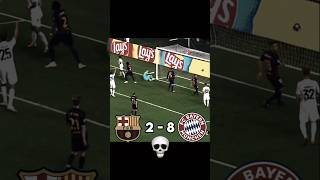 Bayern vs Barcelona 💀🔥 shorts football soccerbayernbayernmunchen bayernmunich barcelona [upl. by Eerpud433]