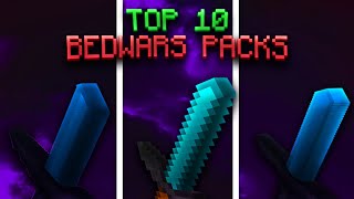 Top 10 BEST Bedwars Texture Packs 189 [upl. by Berkly]