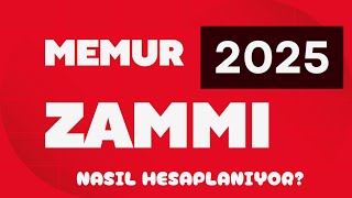 MEMUR✅ZAMMI NASIL HESAPLANIR 2025 [upl. by Aicinat]