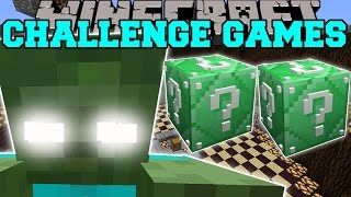 Minecraft ZOMBIE TITAN CHALLENGE GAMES  Lucky Block Mod  Modded MiniGame [upl. by Norword]