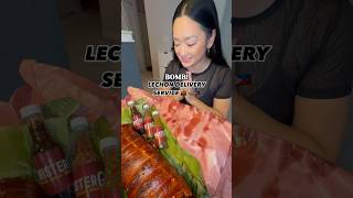 Trying this 183 Lechon Pork Belly filipino foodie vancouverfood 604 pinoyfood porkbelly [upl. by Carolee348]