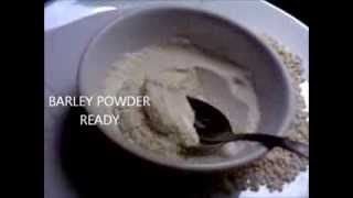 How to make barley powderwatermeal [upl. by Nibram]