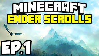 The Ender Scrolls Minecraft Modded Map Ep1  SKYRIM IN MINECRAFT [upl. by Dloniger]