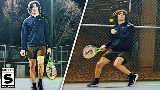 tennis is actually harder than it looks  collective vlog [upl. by Nnylg]