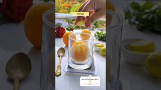 Aapne kabhi ye Summer drink Orange Mojito try kiya hai  shorts orangemojito summerdrink [upl. by Cohlier]