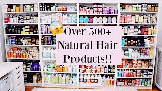 CALLING ALL PRODUCT JUNKIES  MY NATURAL HAIR PRODUCT STASH [upl. by Obadias671]