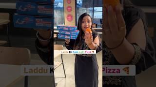 Laddu ke dam mein Dominos 😍 Shorts pizza Ad [upl. by Roosnam]