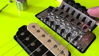 Cómo cambiar cuerdas en una guitarra con Floyd Rose [upl. by Dominique]