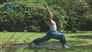 Uplifting 37Minute Hatha Yoga Full Class for Sadness Relief and Emotional Balance [upl. by Nerta211]