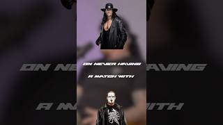 Why Did Undetaker and Sting Never Have a Match wwe undertaker vincemcmahon [upl. by Mair75]