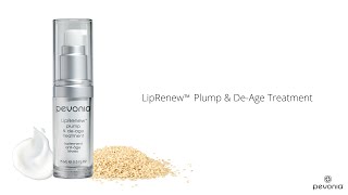 LipRenew™ Plump amp DeAge Treatment by Pevonia® [upl. by Ayres]