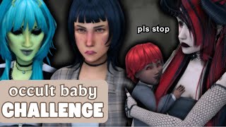 Occult Baby Challenge 11  The Sims 4 Let’s Play [upl. by Nicolle]