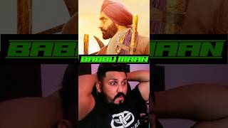 Babbu Maan Parshawan Naar Da Reaction babbumaan babbumaannewsong shortsviral shorts [upl. by Nahtanoj]