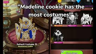 This cookie has the most costumes  cookie run kingdom [upl. by Reel]