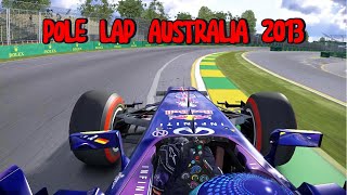 Perfect Precision Sebastian Vettels 2013 Australian GP Pole Lap 1 [upl. by Dredi]